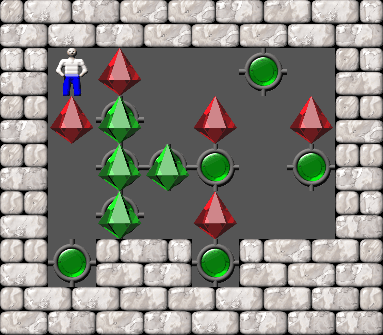 Сокобан More Bugs collections уровень 112